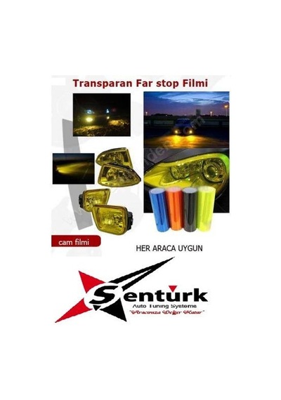 Far Stop Sis Kaplama Filmi Transparan 50X30 Ebat Mavi