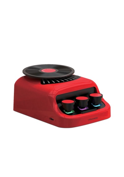 Venandin Z18 Gromo Bluetooth Hoparlör Retro Rgb Hoparlör Ve 360 Dönen Aroma Diskli Esans Koku Dağıtıcı