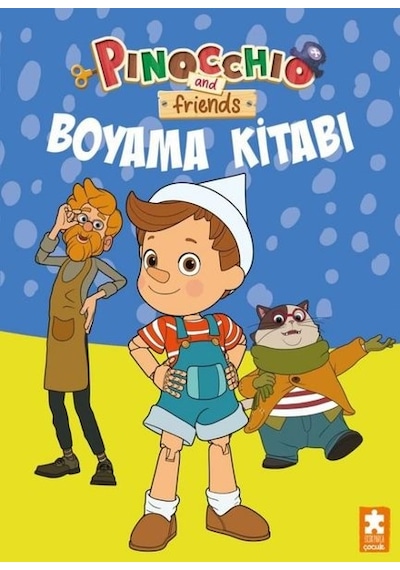 Pinocchio and Friends - Boyama Kitabı 3- Eksik Parça