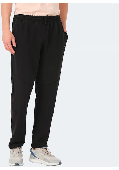 Slazenger KAMINI IN Erkek Cepli Siyah Eşofman Altı