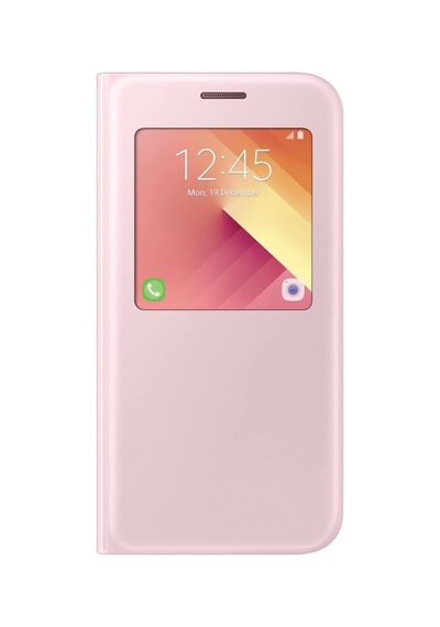 Samsung A5 2017 S-view Kılıf, Pembe Sku: Smgstk6cfdd8442f