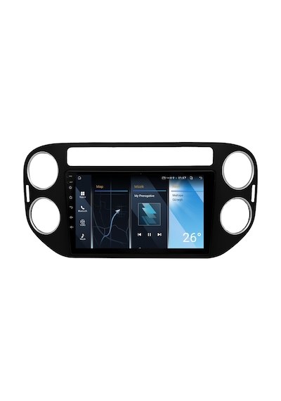 Volkswagen Tiguan Android Multimedya Sistemi 2008-2016 Crv-4581xa 9"