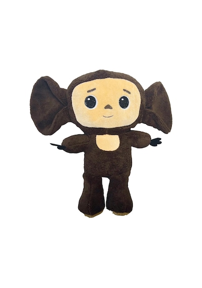 Sevimli Cheburashka Peluş Oyuncak- Koca Gözlü Rus Anime Cheburashka Bebek - 30 Cm
