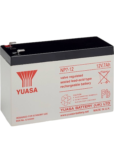 Yuasa Np7-12 12v 7 Ah