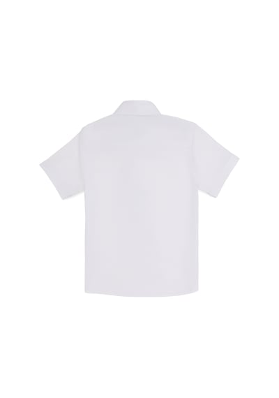 U.s. Polo Assn. Erkek Çocuk Beyaz Gömlek Kısa Kollu 50284019-vr013 Beyaz