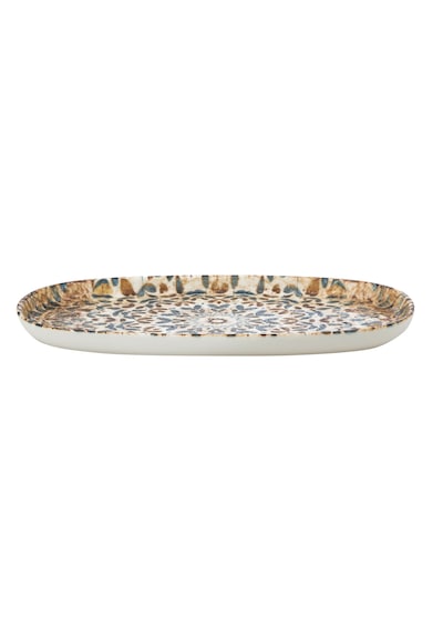 Mudo Home Ephesus Düz Kayık Tabak 25cm Renkli