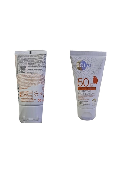 Solait  Hassas Ciltler için Güneş Kremi SPF50 50 ML