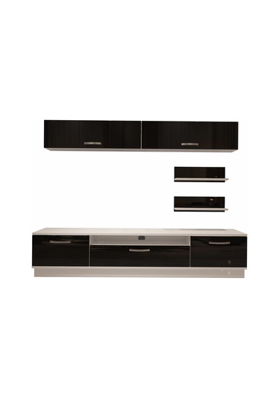 Decoraktiv Trendstyle 5 Mdf Tv Ünitesi Tv Sehpası Beyaz - Siyah