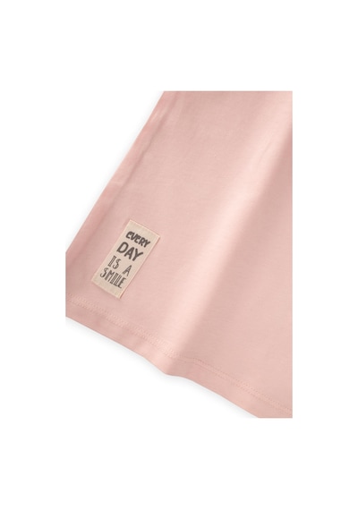 Cigit Etiketli Tunik 4-12 Yaş Pudra Pembe