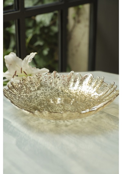 Karaca Home Jolie Dekoratif Tabak Gold 33 Cm