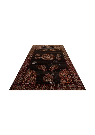 Eskitme El Dokuma Vintage Halı 190x288 Cm 9843