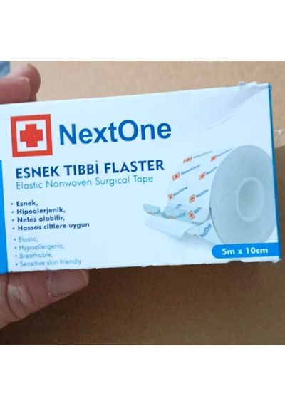 Nextone Esnek Fix Tıbbi Flaster Nonwoven 10cm X 5m - 1 Adet