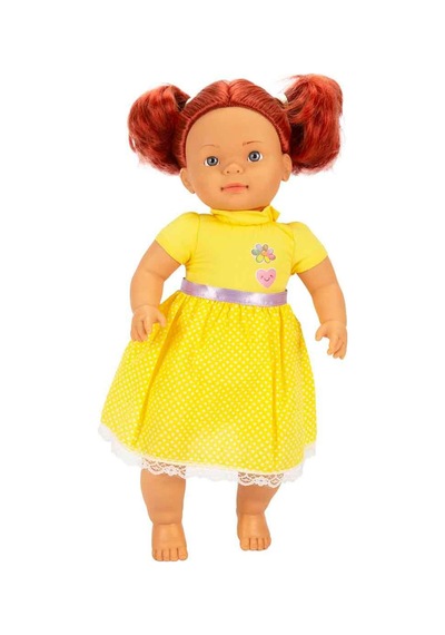 Hug Me Yumuşak Gövdeli Et Bebek 40 Cm Elbiseli Sarı