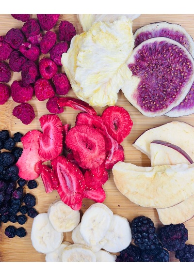 Dondurularak Kurutulmuş Berry Mix Çilek,böğürtlen,frambuaz 60 G