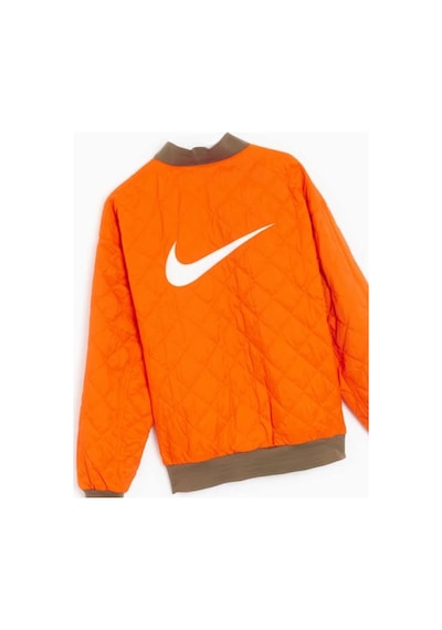 Nike Womens Sportswear Reversible Varsity Çift Taraflı Bomber Jacket Dv7876-222 Yeşil