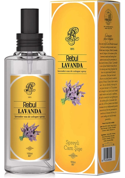 Rebul Lavanta 100 ml Spreyli Kolonya