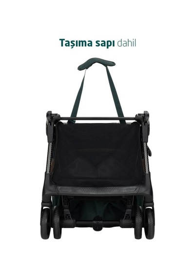 Maxi-Cosi Oslo Carbon 5,6 kg Ultra Hafif Premium Kabin Boy Bebek Arabası Twillic Green