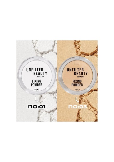 Makeup Transparan Fıxın Pudra No:1+toz Allık No:26+toz Aydınlatıcı No:12 Çok Renkli