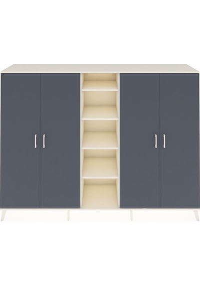 Hyperion Dolap 12 Raflı 4 Kapaklı 220x44x163 Aytaşı-antrasit/ayta Aytaşı-antrasit/aytaşı Hyperion Dolap 12 Raflı 4 Kapaklı 220x44x163 Aytaşı-antrasit/ayta Aytaşı-antrasit/aytaşı