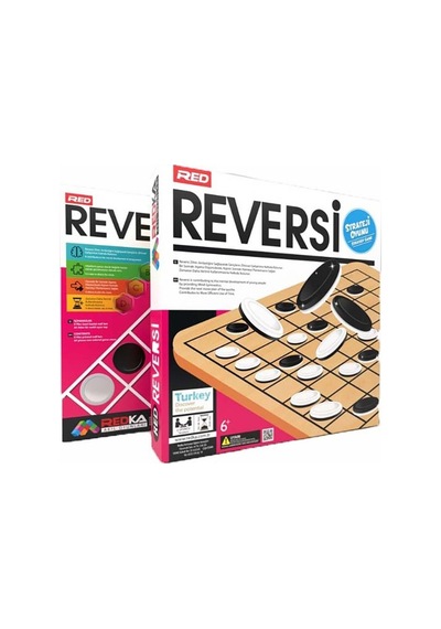 Redka. Ahşap Reversi. Strateji. Reversi Oyunu. Eğitici Akıl Oyunu