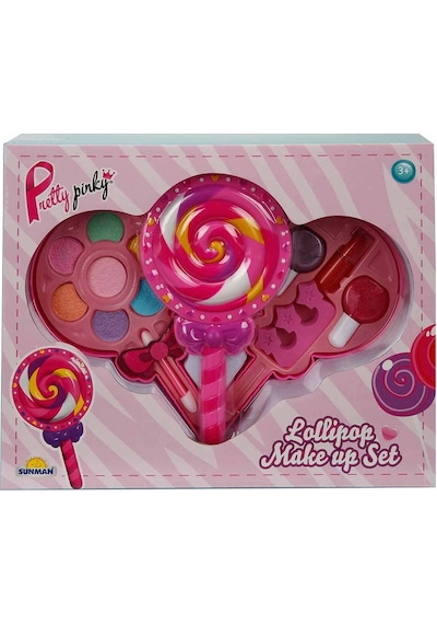 Lolipop Şekilli  2 Katlı Makyaj Güzellik  Seti