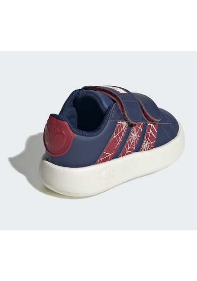 Adidas Bebek Mavi Yürüyüş Ayakkabısı Grand Court Spıder-man Cf I Js2342 Siyah