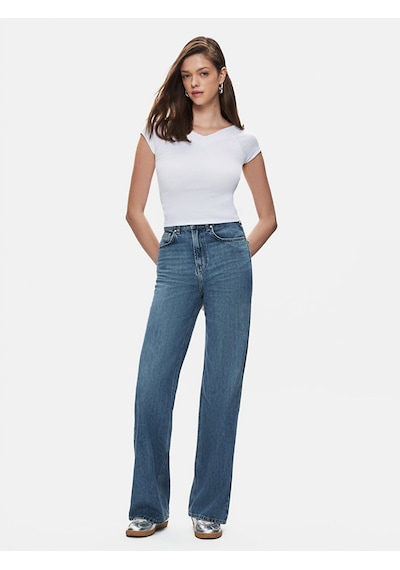 Ltb Vıonne H Yüksek Bel Jean Pantolon 010095182016155 55966 Karışık