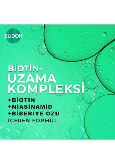 Elidor Uzayan Saçlar Bakım Şampuanı 3 x 400 ML