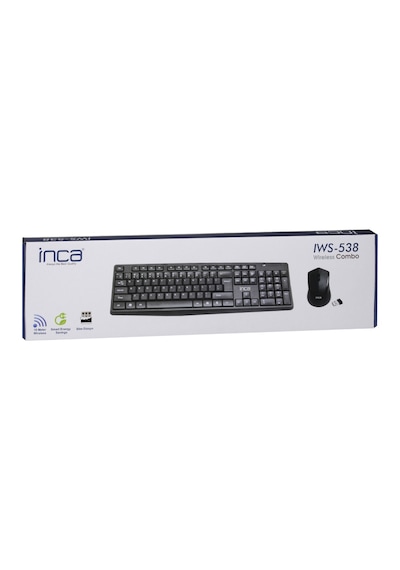 Inca IWS-538 Kablosuz Türkçe Q Klavye Mouse Set