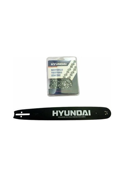 Hyundai 3.25-36 Diş-30173 Motorlu Testere Pala Kılavuz Zincir Seti