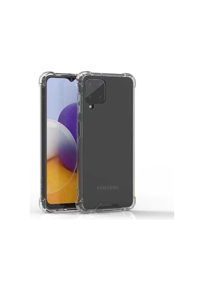 Samsung Uyumlu Galaxy A22 4G Kılıf Şeffaf Nitro Anti Shock Kapak Renksiz