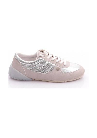 Dgn B0012 Kadin Spor Ayakkabi Gümüş