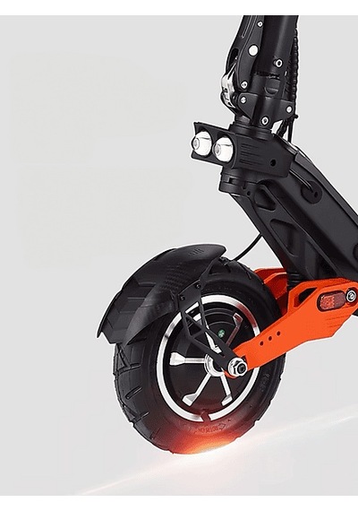 Mukuta 10 1000 W 80 Km Menzil Elektrikli Scooter Siyah Siyah