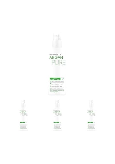 Boom Butter Acil Kurtarma Energy Argan Pure Saç Toniği 150ml 4 Paketi
