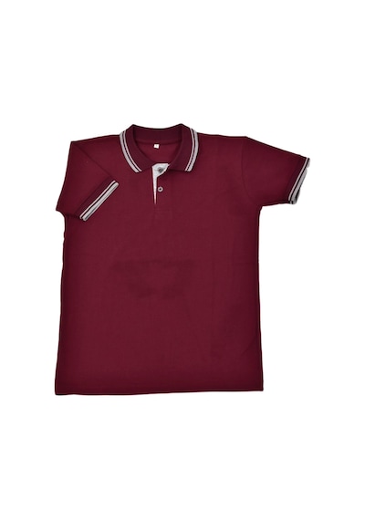 Kolej Polo Yaka Tişört Bordo Ytg Bgl-ogrtp-4 001