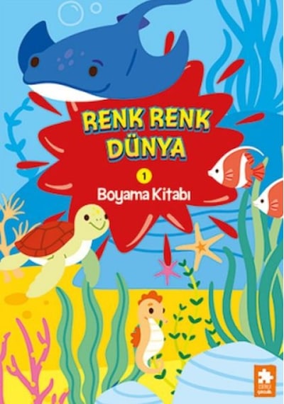 Renk Renk Dünya Boyama Kitabı 1 - Ezjı-727905