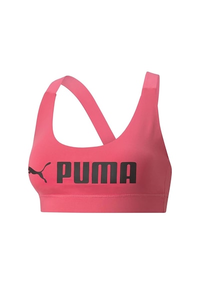 Puma Kadın Mid Impact Puma Fit Bra Spor Sütyeni Pembe