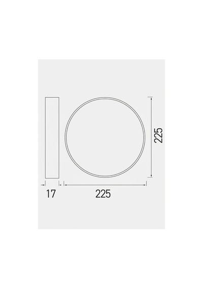 18w Cct Üç Renk Ayarlanabilir Yuvarlak Sıva Üstü / Sıva Altı Led Panel - Siyah Kasa 1650lm - 926495179 Diğer