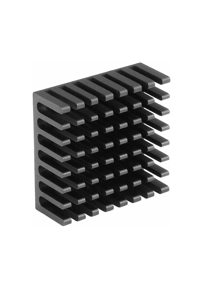 25mmx25mmx10mm Alüminyum Soğutucu Pasif Isı Emici Radyatör Peltier Led Elektronik Devre Entegre Vga