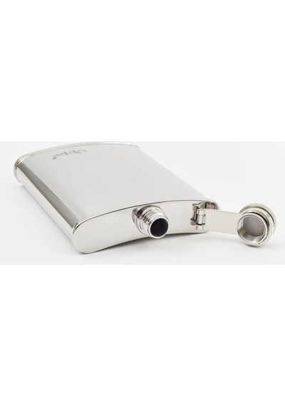 Zippo Çelik Matara 177ml 6 Oz - Parlak Krom Gri