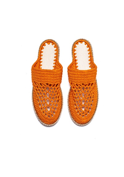 Terlik Kadın Bbs Jmy John May Knitwear Slippers Orange Turuncu