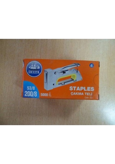Delta Zımba Teli 5000 Adet 200/8