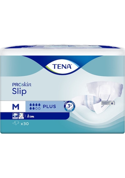 Tena Slıp Medıum 30 Lu Belbantlı 6damla M