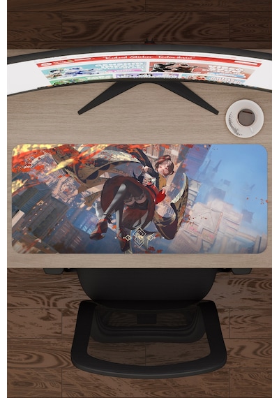 Chiori Genshin Impact Anime Gacha V5 - 70x30 Xl Gaming Mouse Pad Fare Altlığı