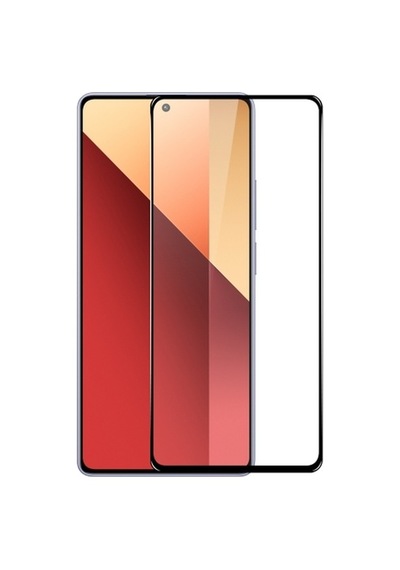 Xiaomi Redmi Note 13 Pro 4g İle Uyumlu Şeffaf Ekranı Tam Kaplayan 5d Cam Kırılmaz Cam Ekran Koruyucu