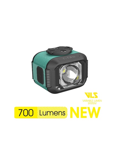 Moon Tıtan Mini 700 Lümen Usb Bisiklet Ön Lambası Nane Yeşili 988114 Siyah