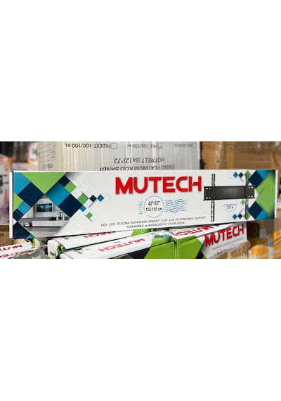 Mutech 17'' 40'' Sabit Askı Aparatı Duvar Askı Aparatı Tüm Marka Ve Modaller İçin Uyumludur