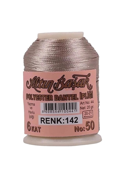 Hubrendy Tedarik Altınbaşak Oya Ve Dantel İpi 20 Gr - Royaleks - No: 142