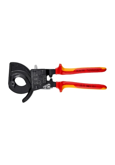 Knıpex 9536250 Cırcırlı Kablo Kesme Makası 1000 Volt