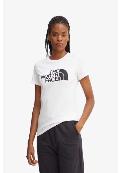 The North Face W Ss Easy Tee Kadın T-shirt Nf0a8a6dfn41 Beyaz